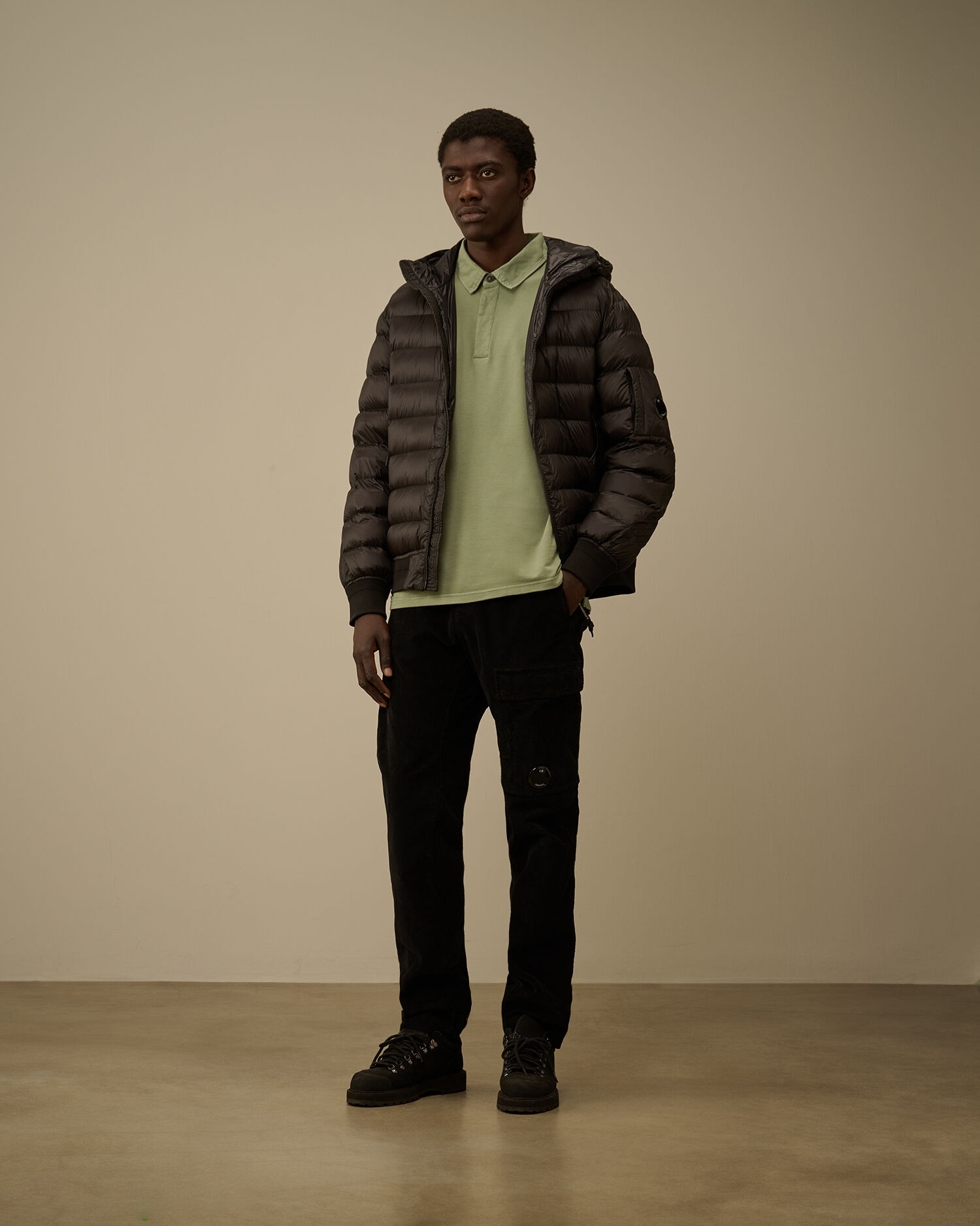 Light Fleece Polo Sweatshirt - 2