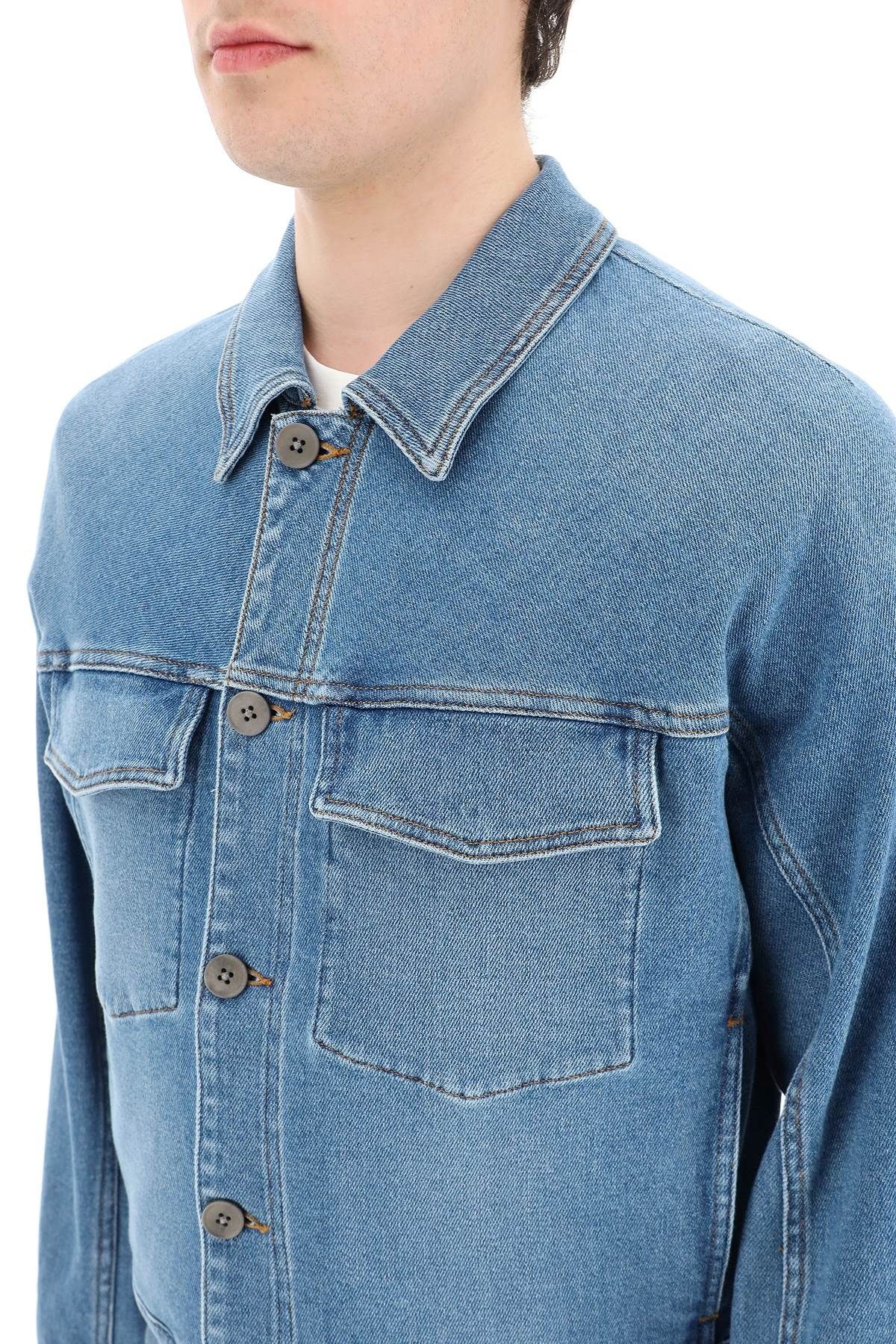 STRETCH DENIM JACKET - 5