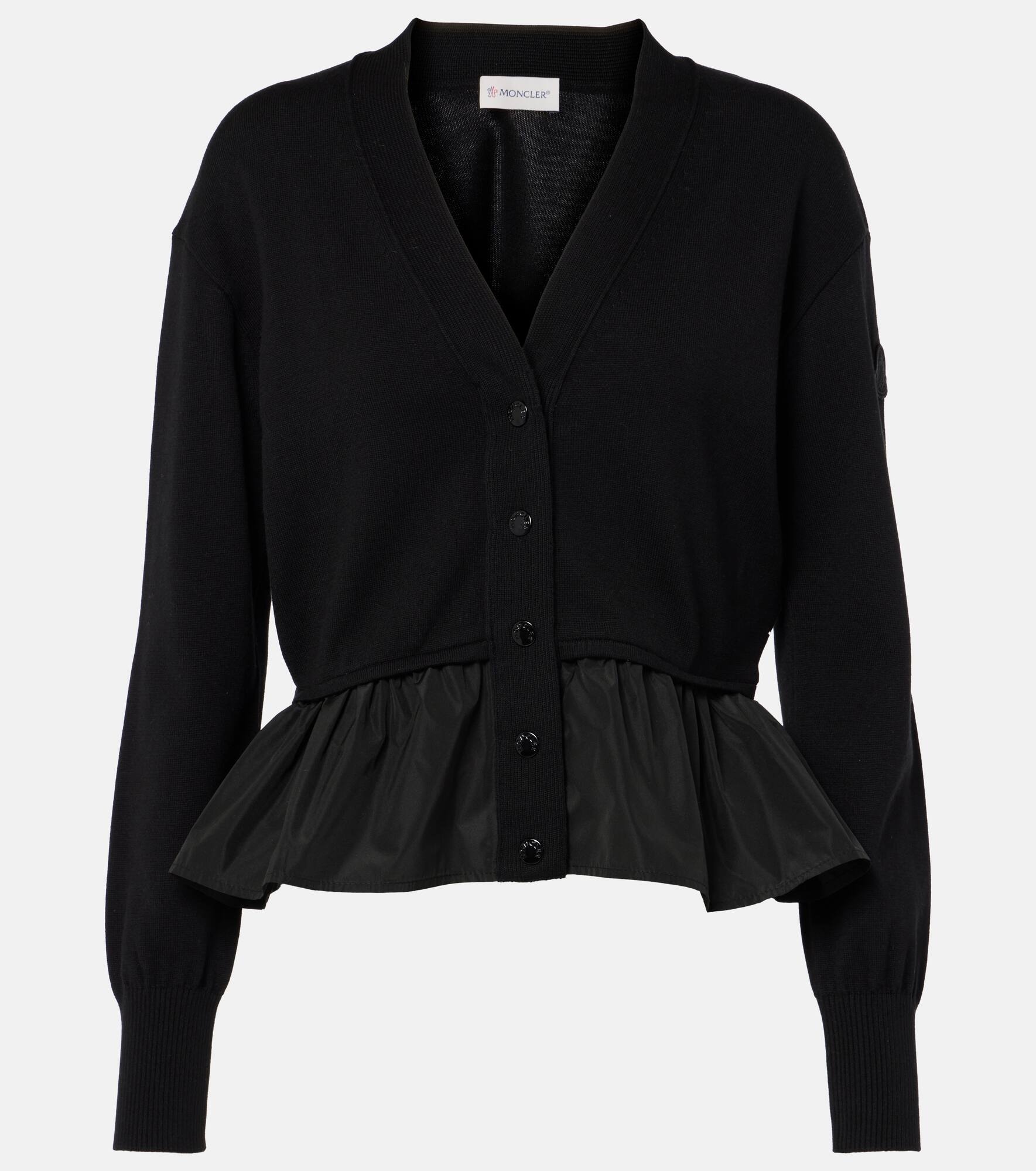 Cotton, cashmere and silk cardigan - 1