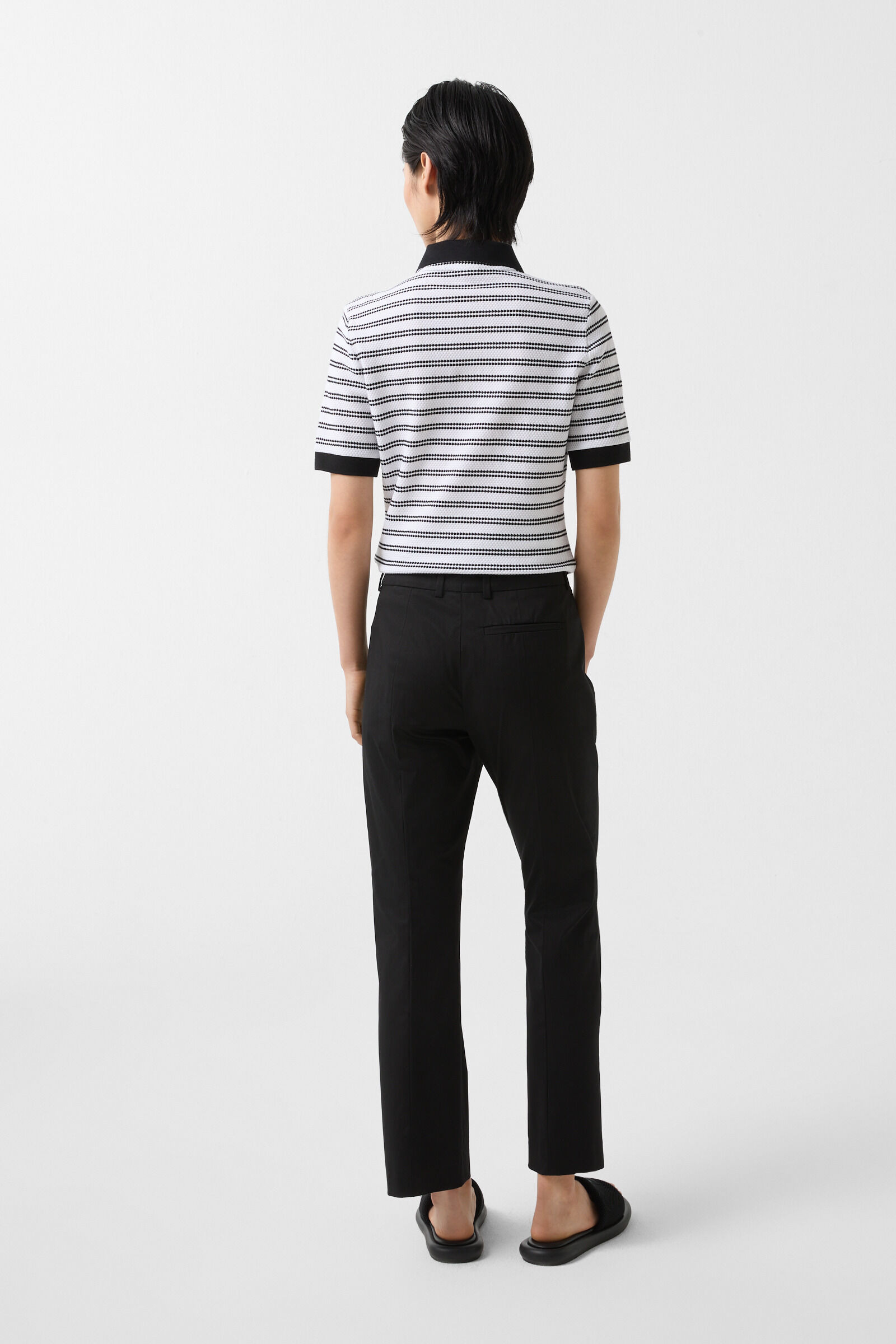 Joy Chinos in Black - 3