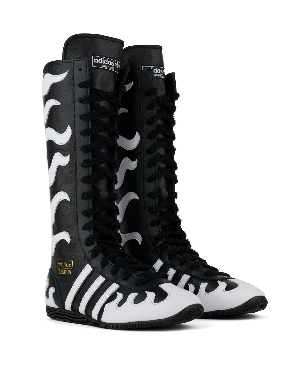 Brain Dead x Adidas Brody King Japan - Black/White - 2