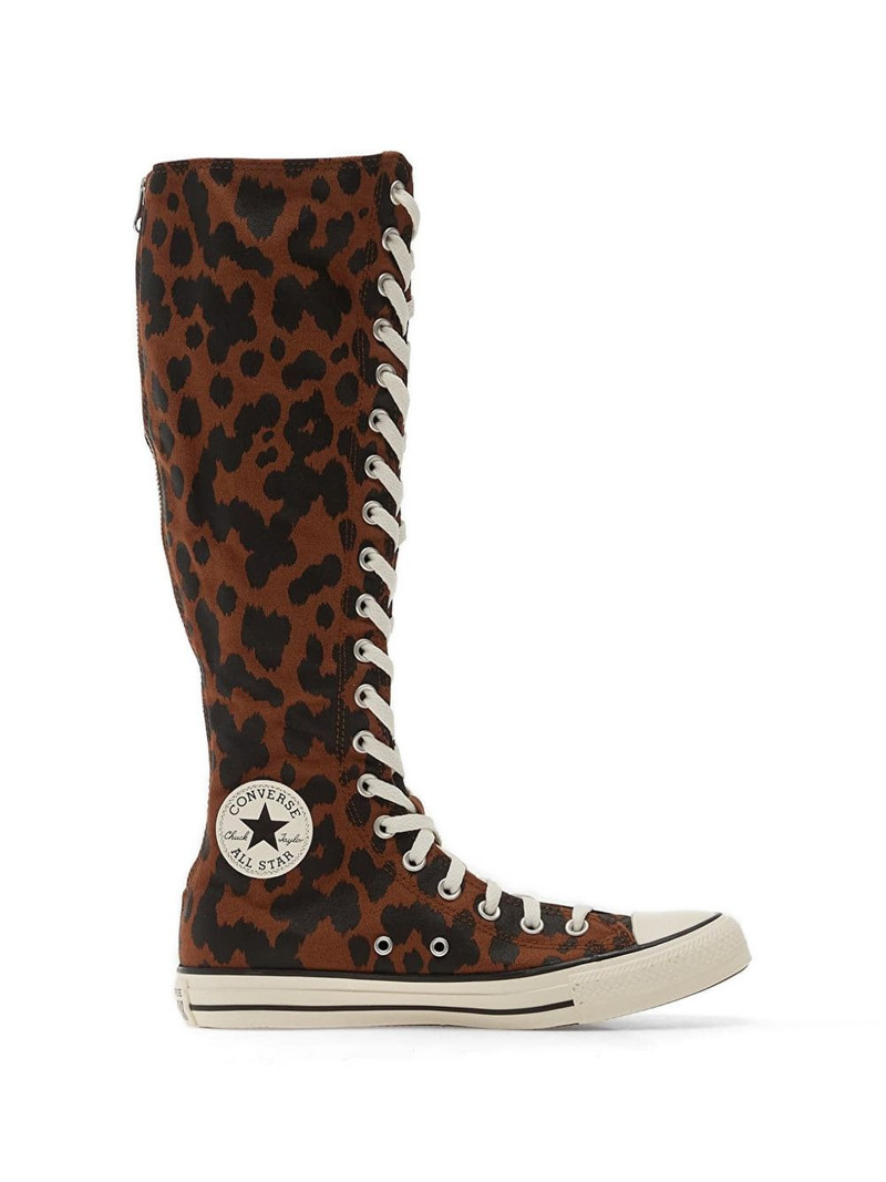 Chuck Taylor All Star XX-Hi leopard-print sneakers 1