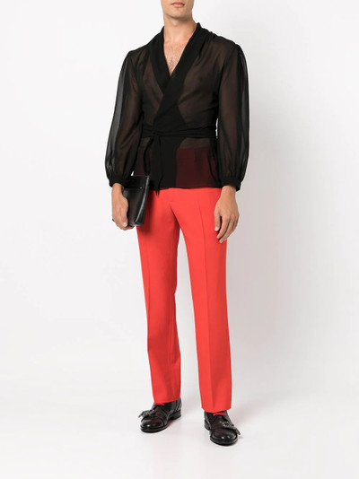 GUCCI wool straight-leg trousers outlook