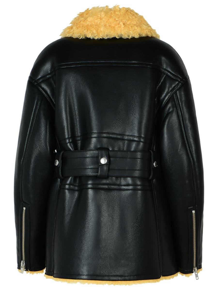 Stand Studio 'Wilma' Black Eco Leather Sheepskin - 3