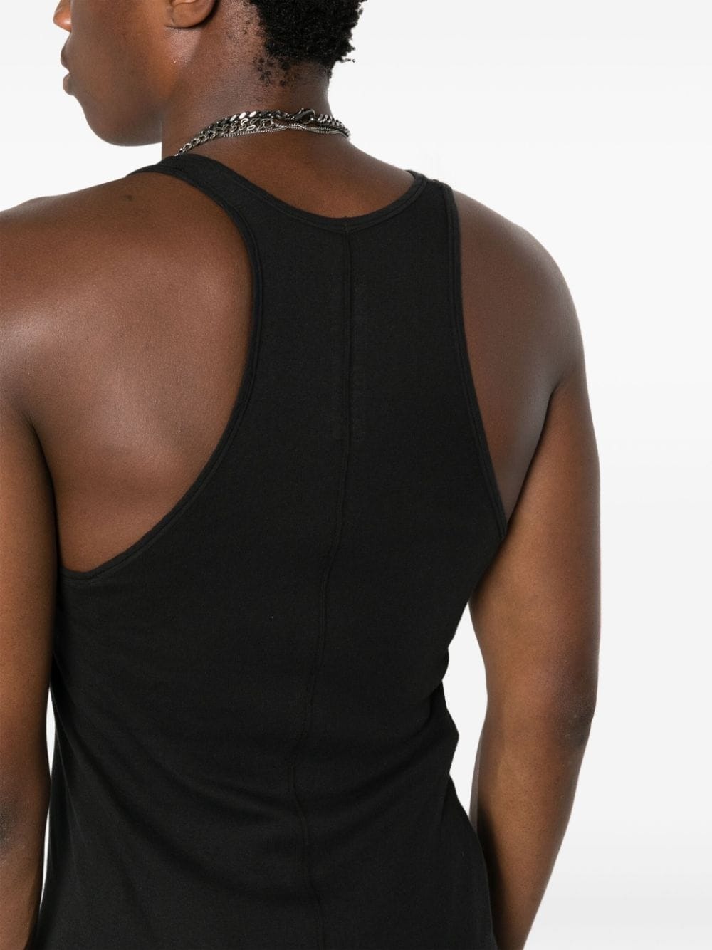 curved-hem tank top - 5