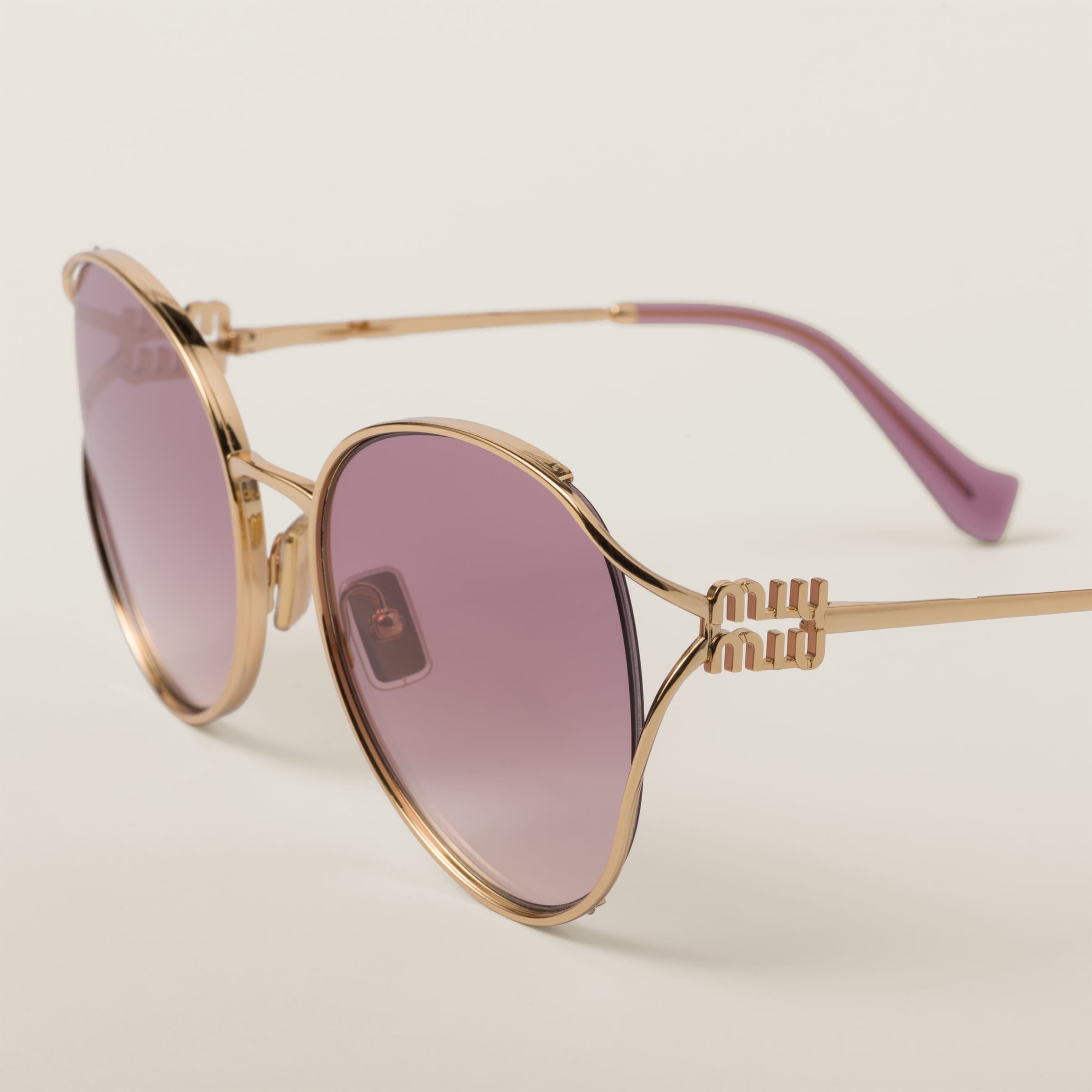 Miu Miu Logo sunglasses - 5