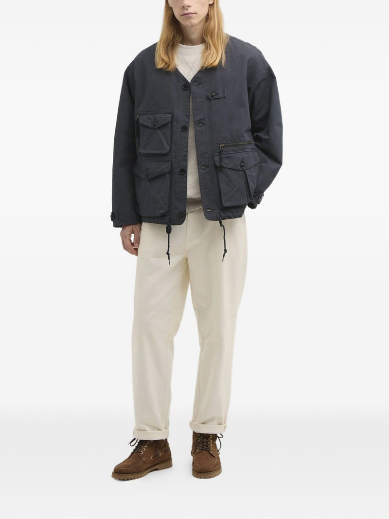 Barbour Endurance button multi-pocket jacket outlook