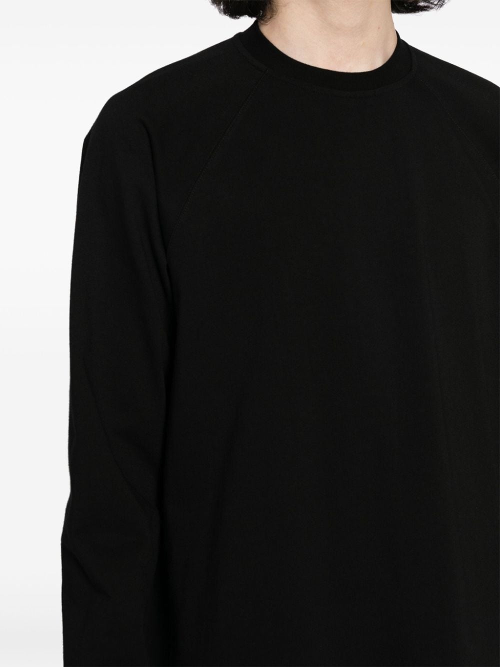 long-sleeve cotton sweatshirt - 5