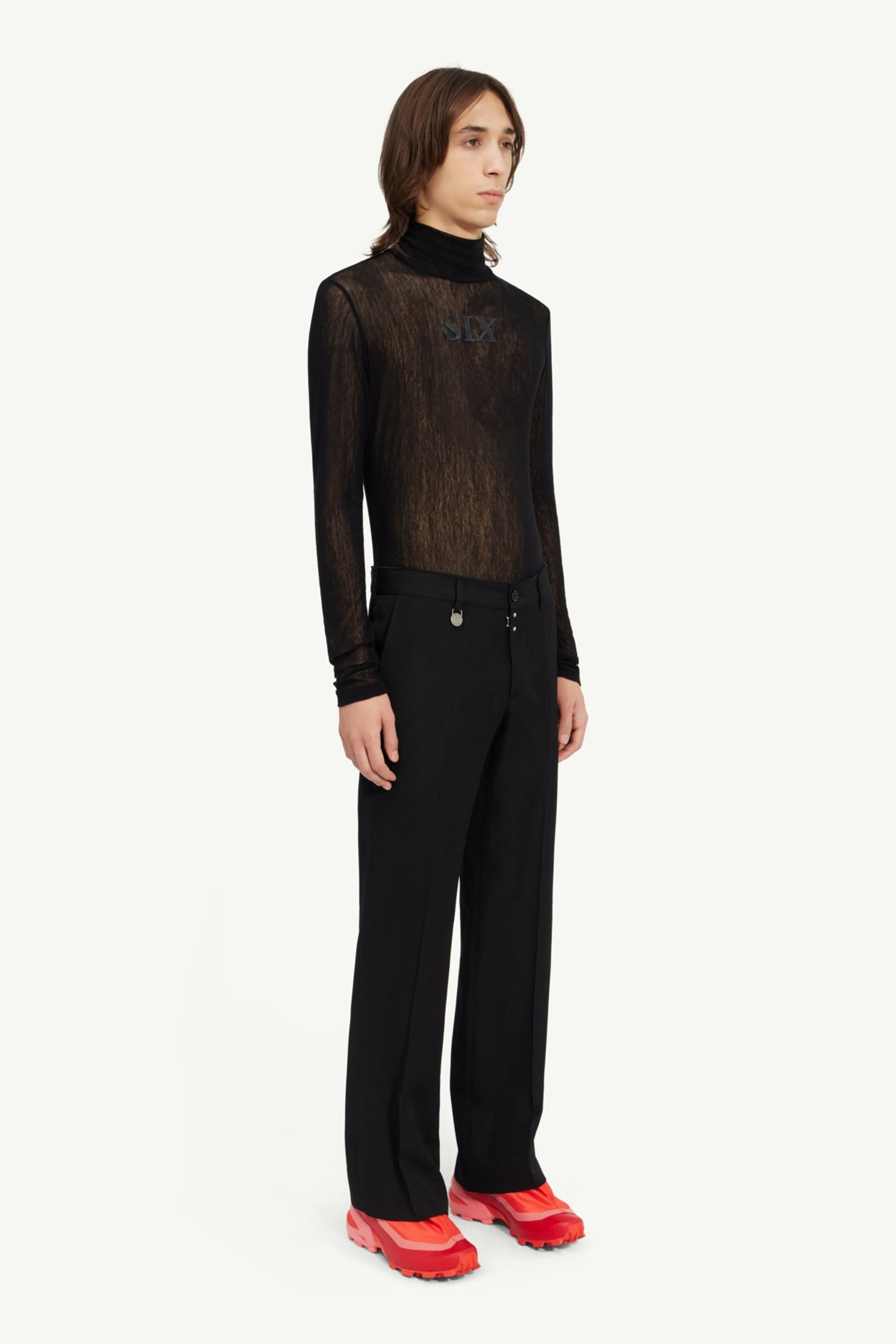 Wool gabardine trousers - 2