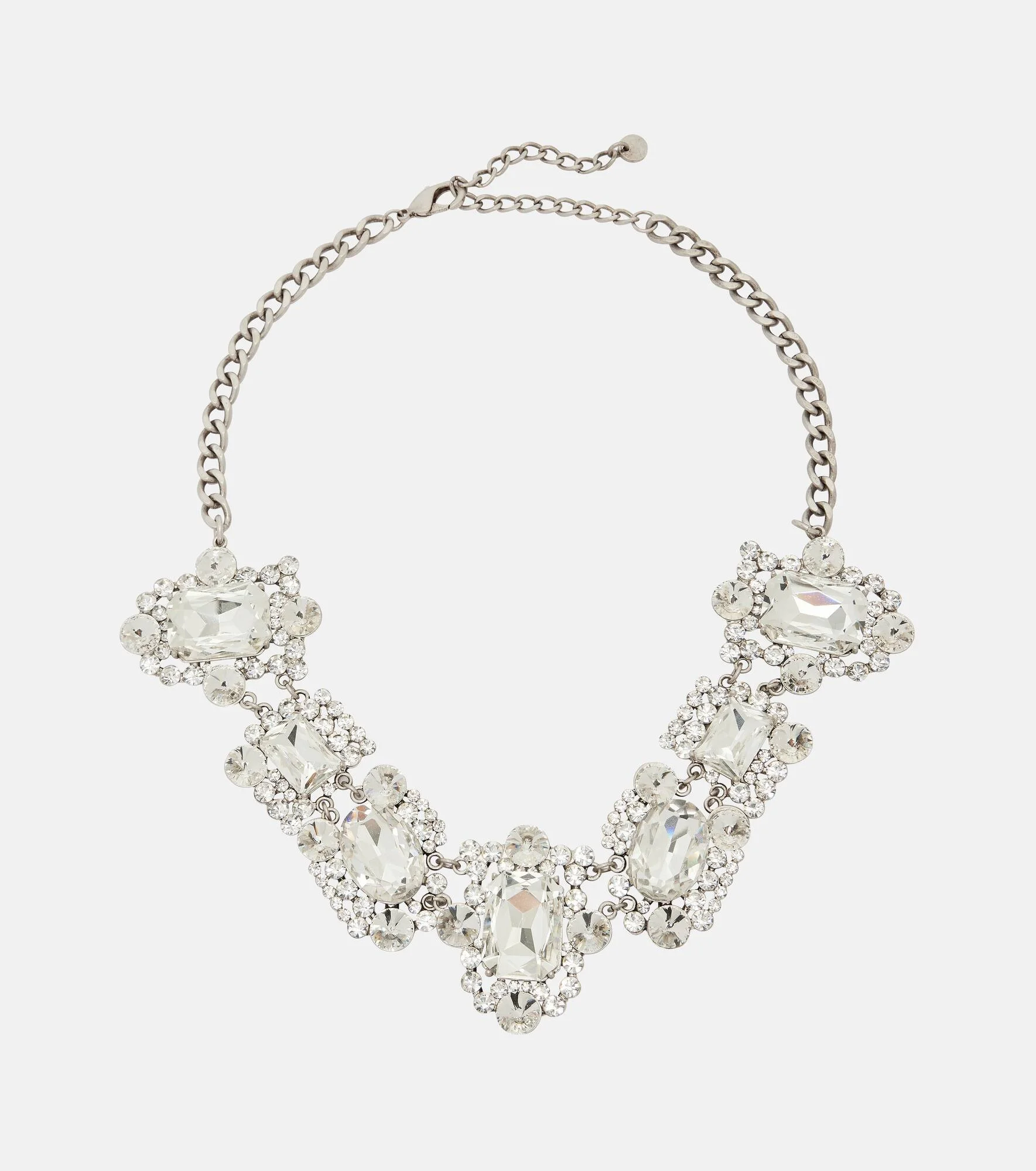 Crystal-embellished necklace - 1