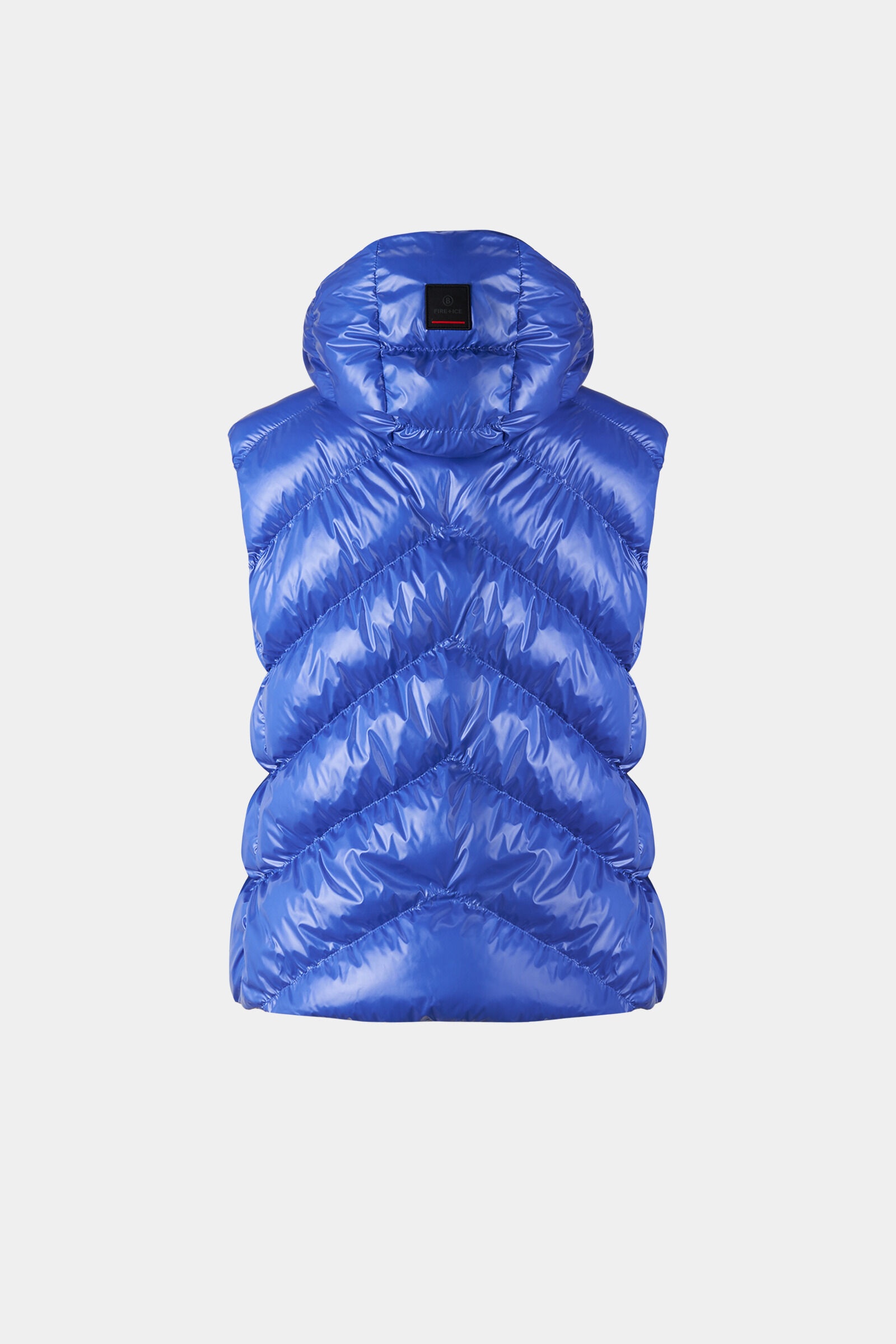 Naima Quilted waistcoat in Blue - 3