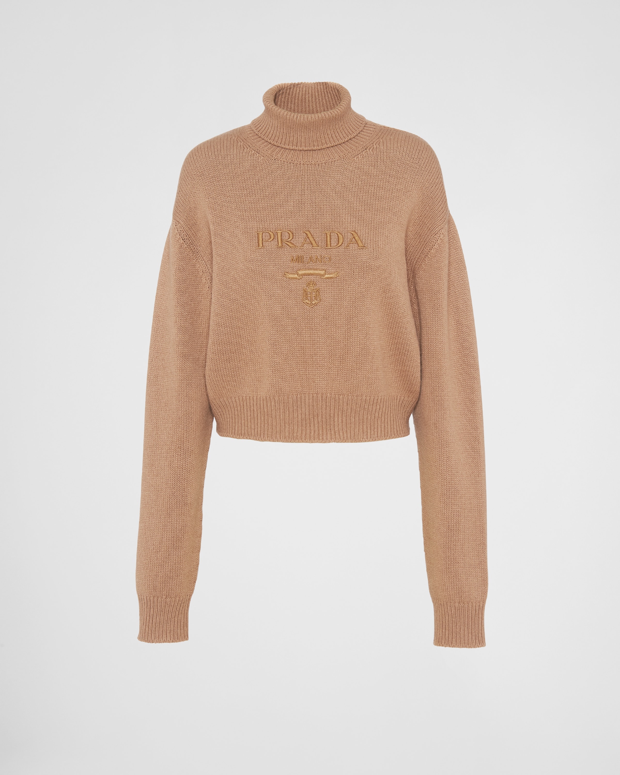 Cashmere and wool turtleneck sweater - 1