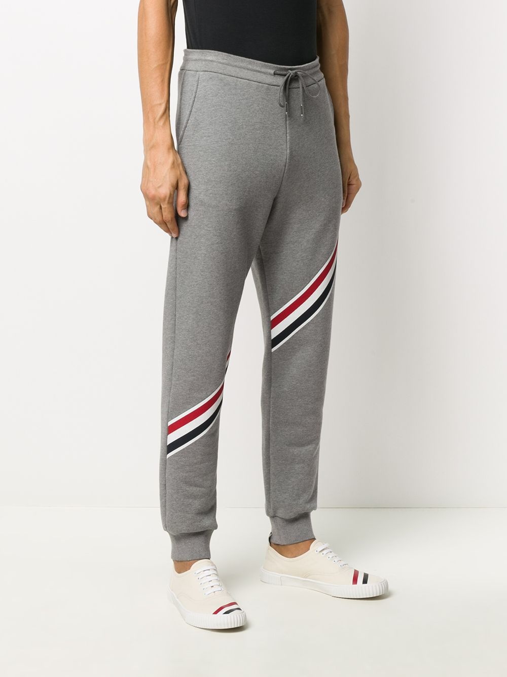 RWB-stripe trackpants - 3