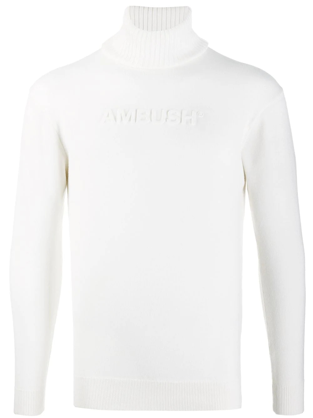 embossed logo jumper - 1