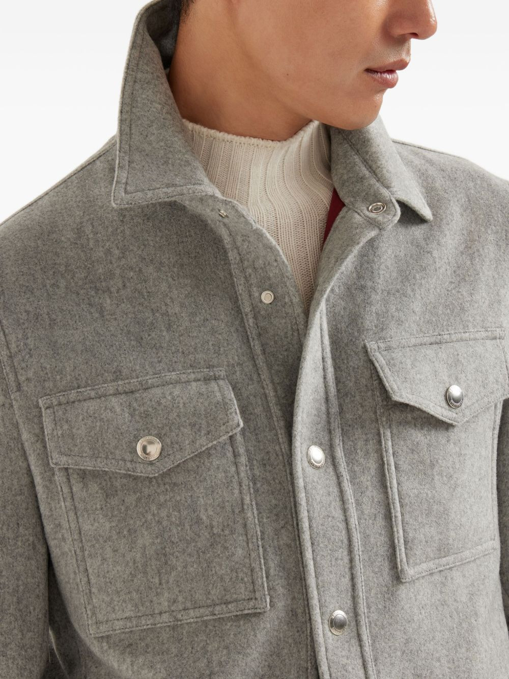 shirt-style pocket jacket - 5