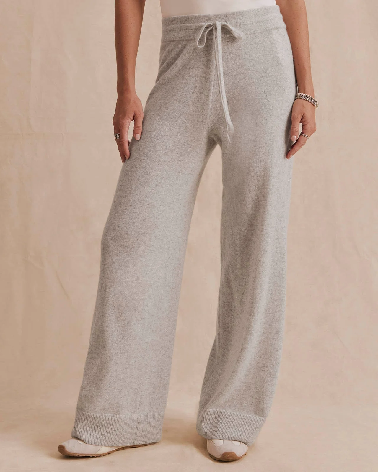 Tori Cashmere Wide Leg Pant - 1