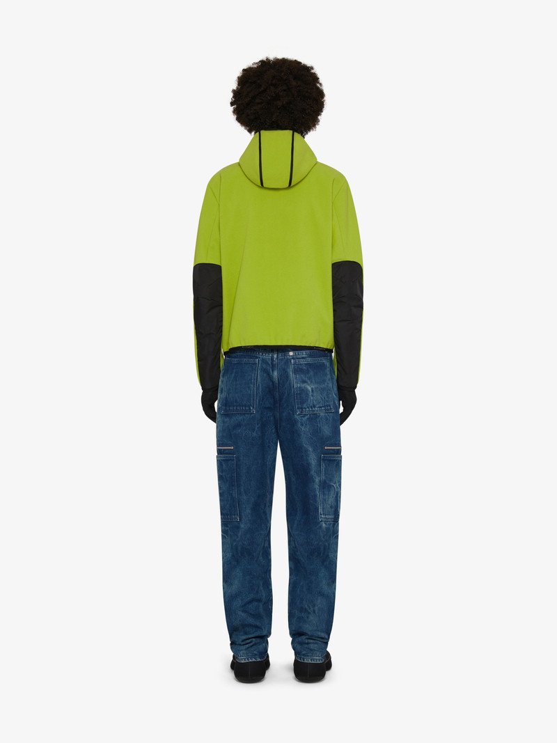 GIVENCHY FLEECE JACKET WITH HOOD 4