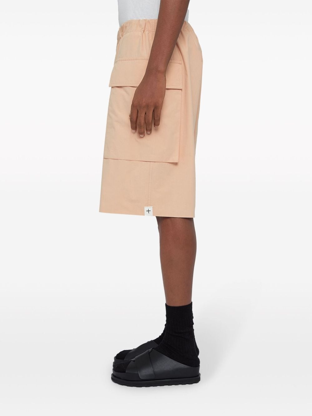 cotton cargo shorts - 4