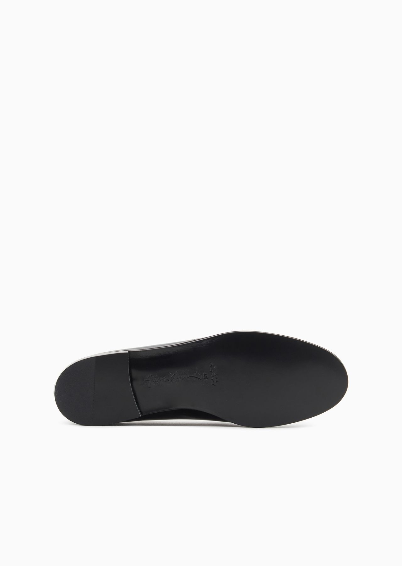 Patent-leather lace-up loafers - 6