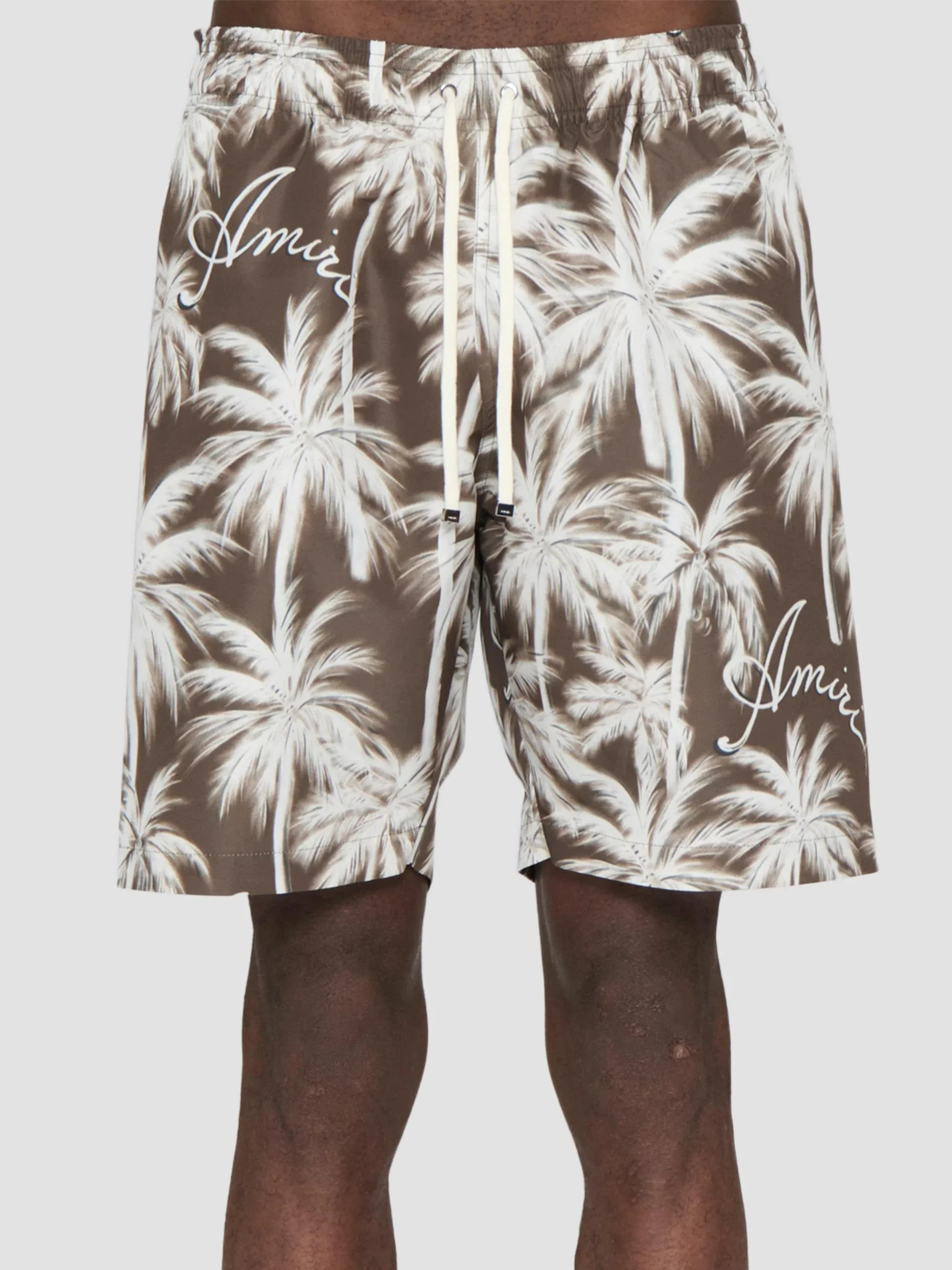 Men's Palms Swim Shorts - Tobacco - 1