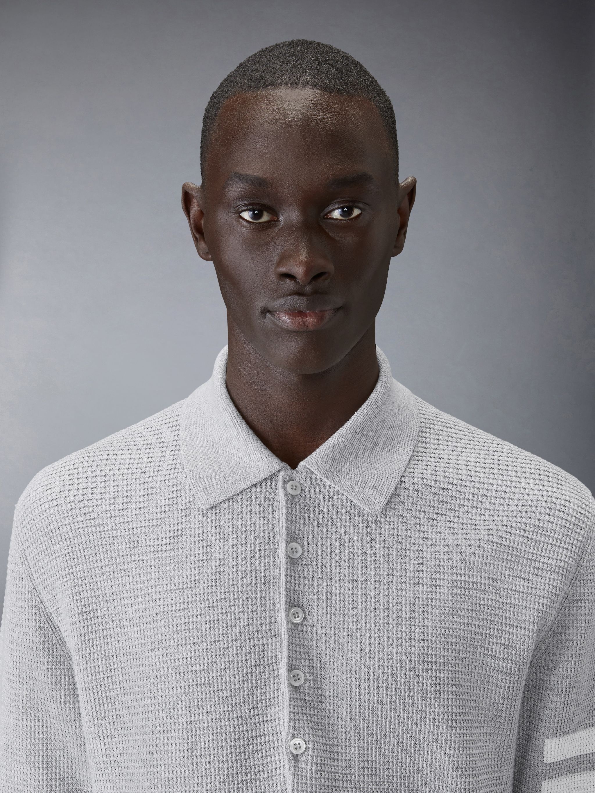 Linen Cotton 4-Bar Relaxed Fit Polo - 4
