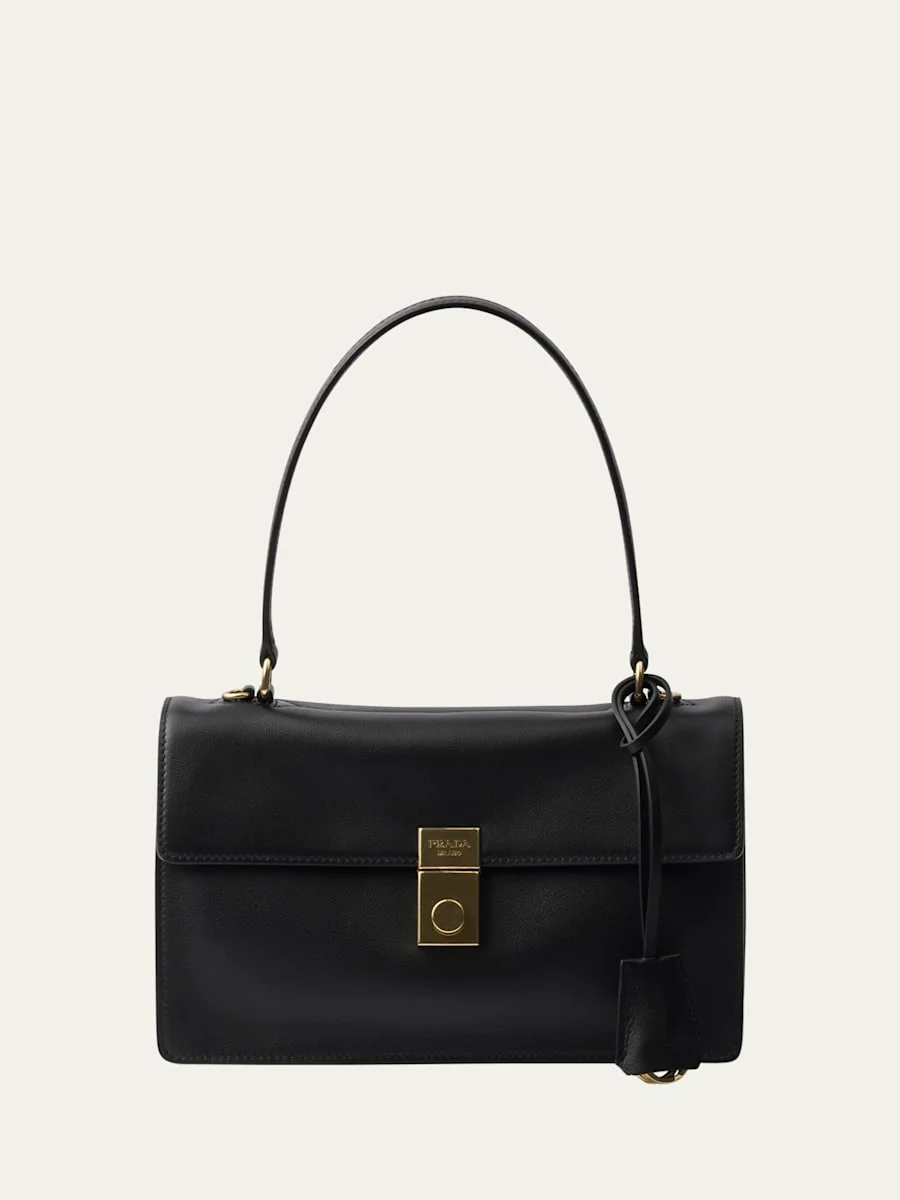 Sound Medium Soft Leather Top-Handle Bag - 1