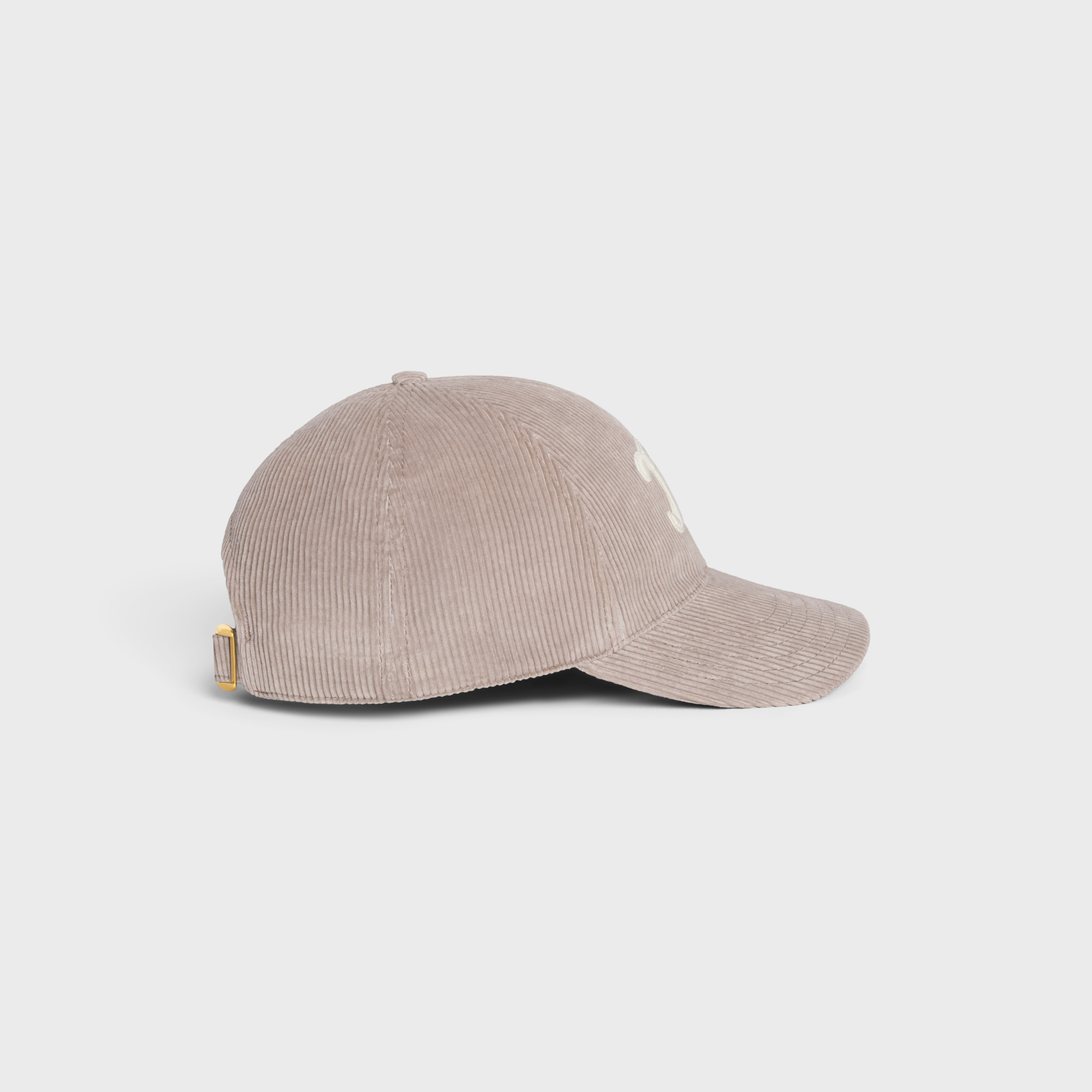 triomphe baseball cap in corduroy - 3