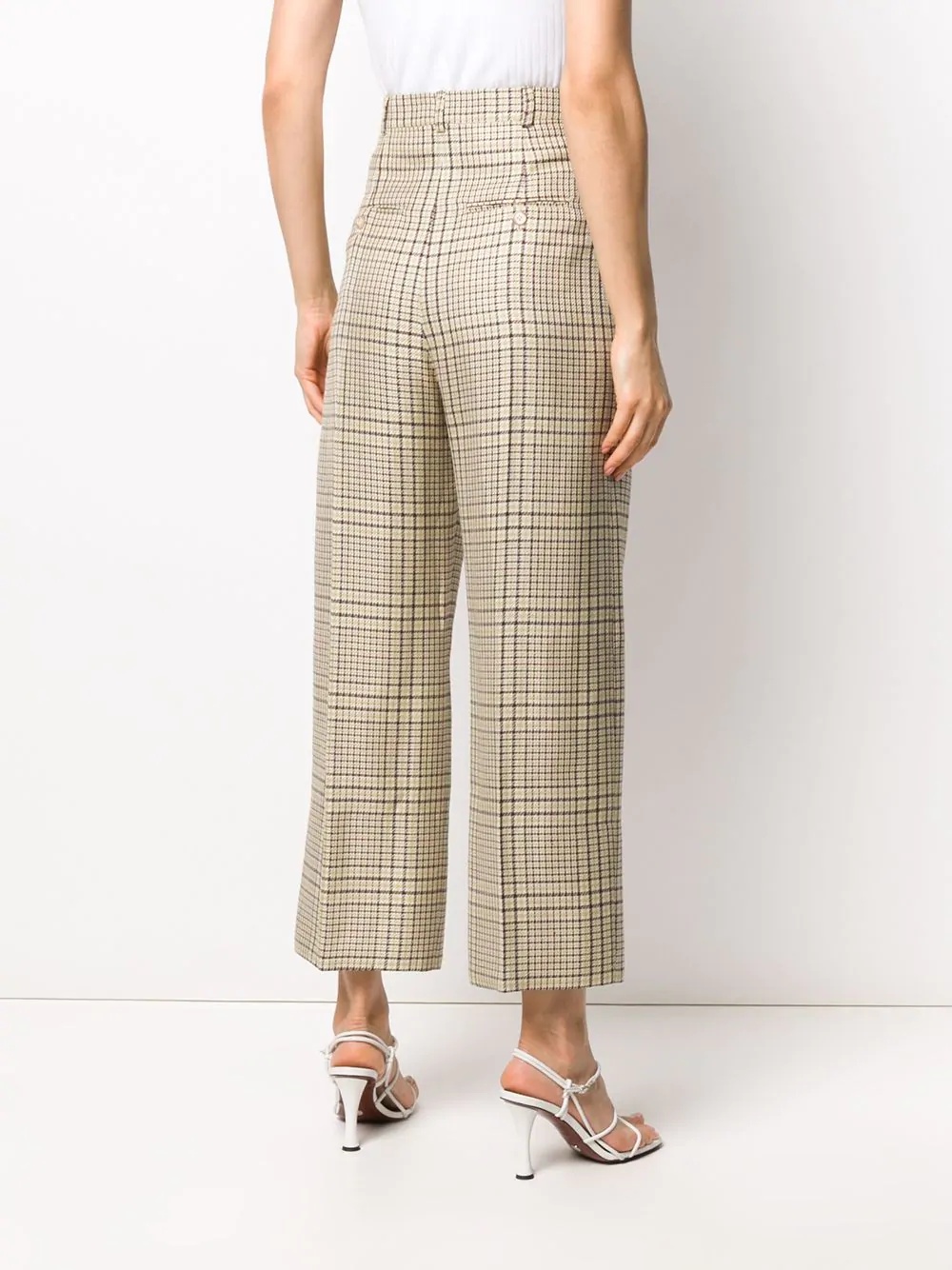 Le pantalon Santon check trousers - 4