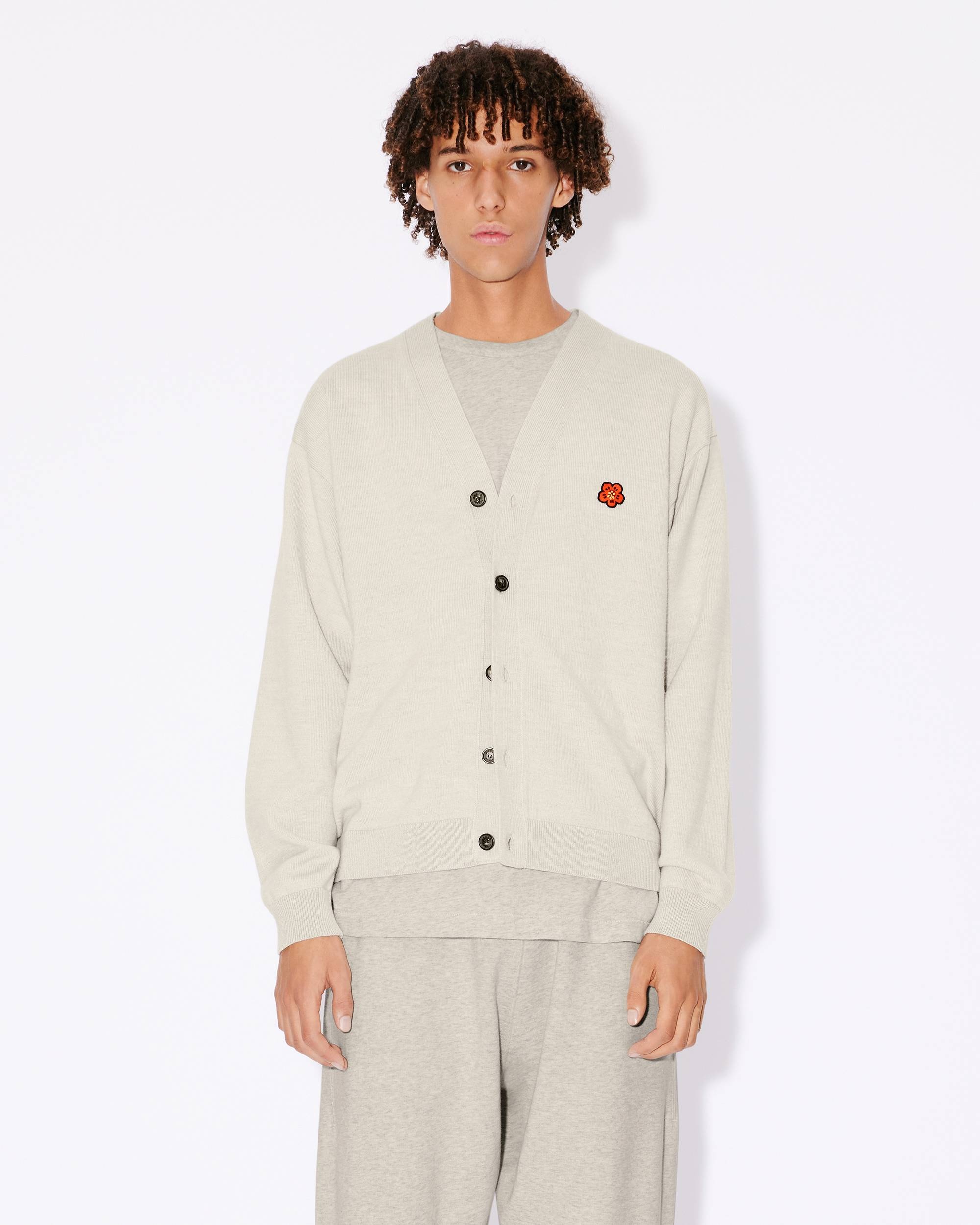 'Boke Flower Crest' embroidered cardigan - 3