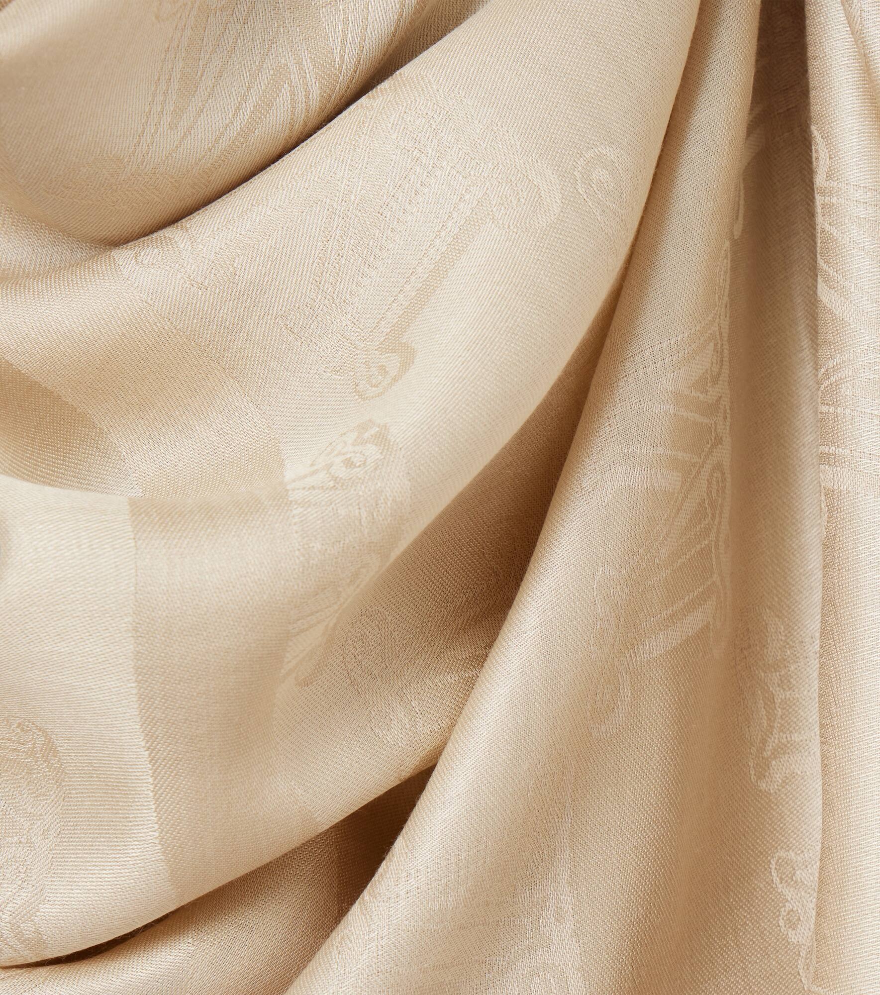 Silk and wool scarf - 4