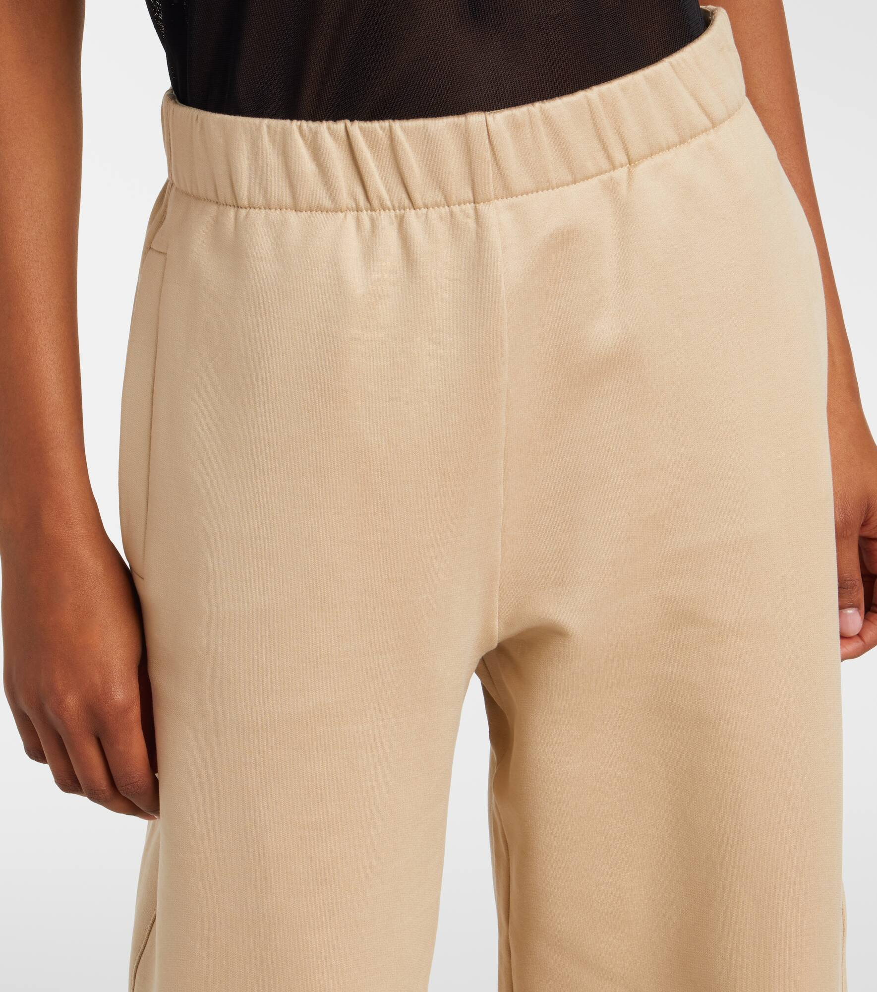 Filovia silk and cotton wide-leg pants - 4