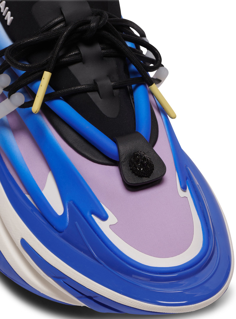 Unicorn low-top trainers in neoprene and leather 8