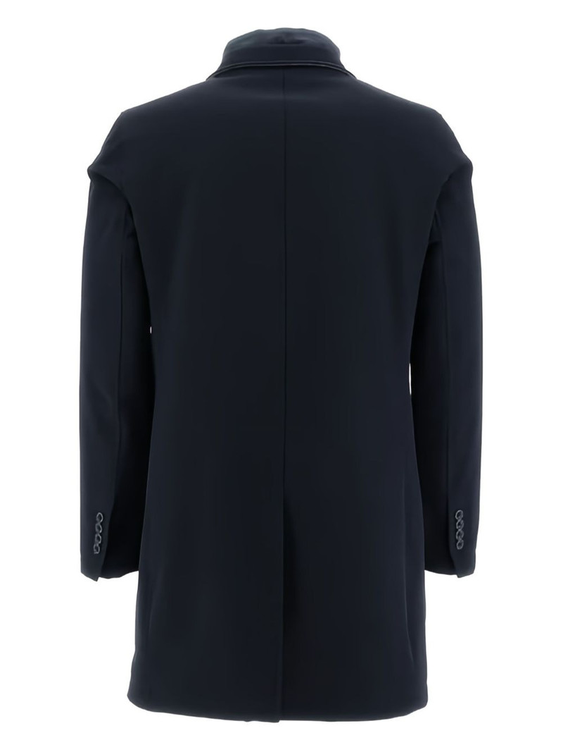 Herno single-breasted coat outlook