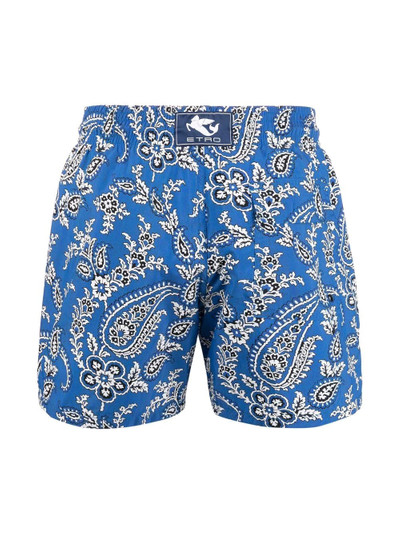 Etro paisley-print swim shorts outlook