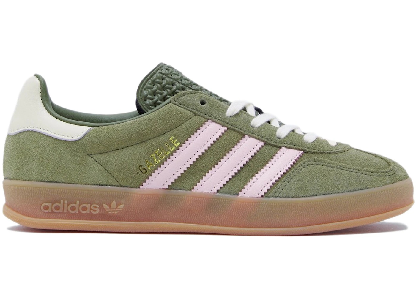 adidas Gazelle Indoor Focus Olive (Women's) - 1