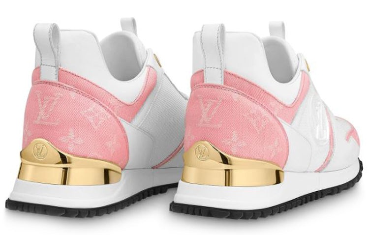 (WMNS) LOUIS VUITTON LV Run Away Sports Shoes Pink/White 1A682B - 4
