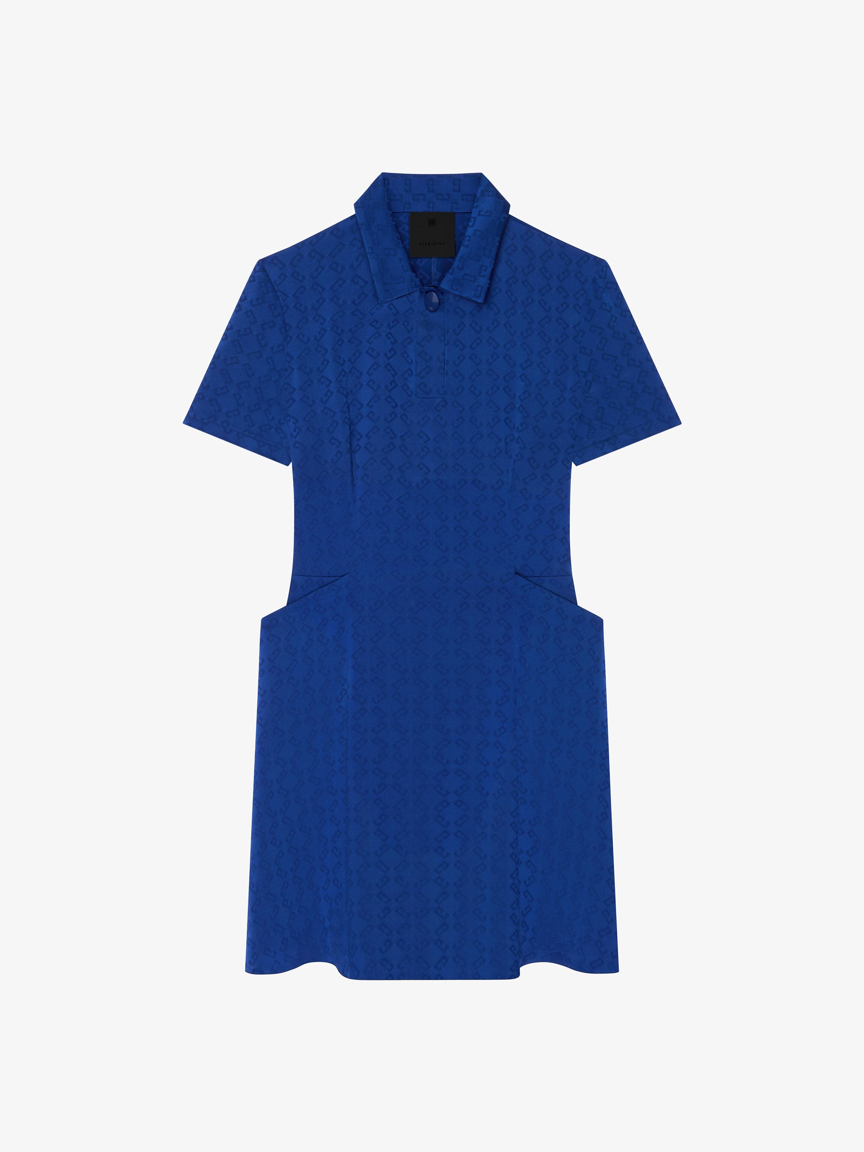 POLO DRESS IN MONOGRAM 72 JACQUARD - 1