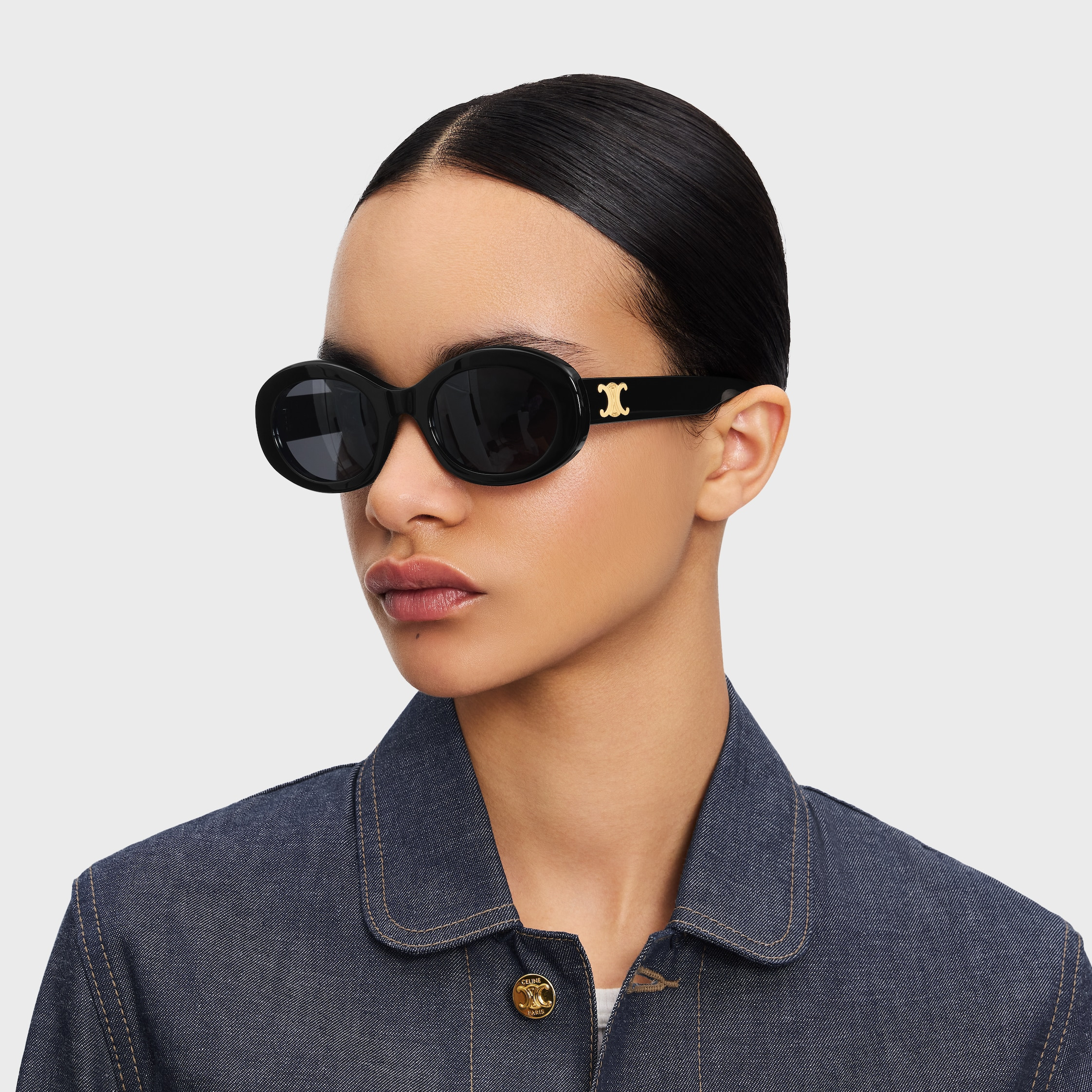 Triomphe 01 sunglasses in Acetate - 2