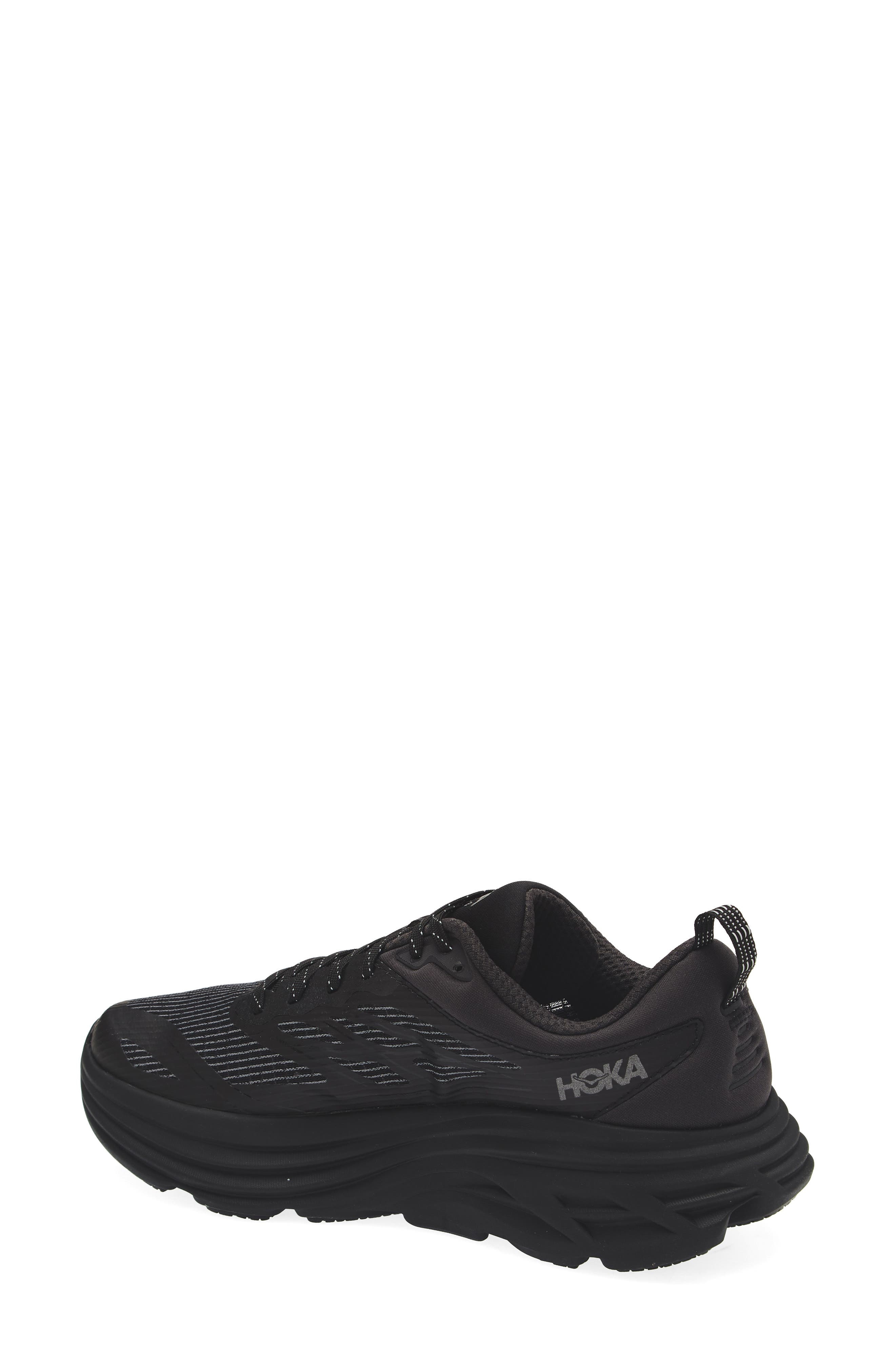 HOKA Bondi 8 Caged Sneaker in Black /Black at Nordstrom - 2