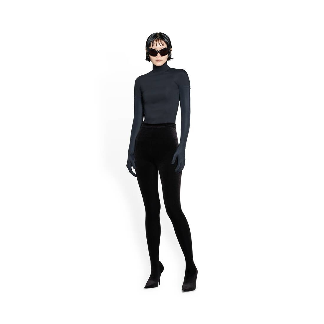 Women's Pantaleggings in Black - 1