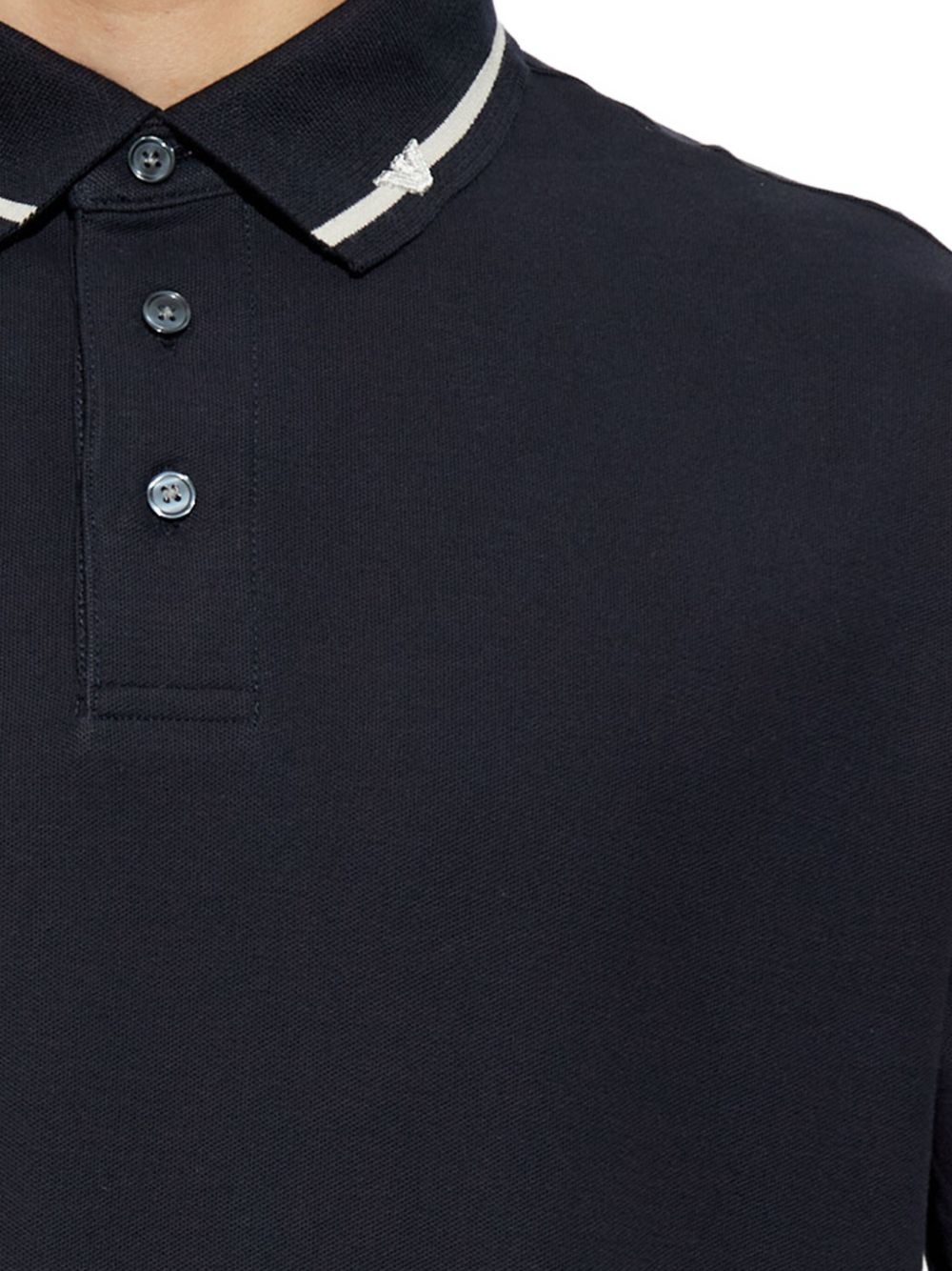 contrast-trim polo shirt - 5
