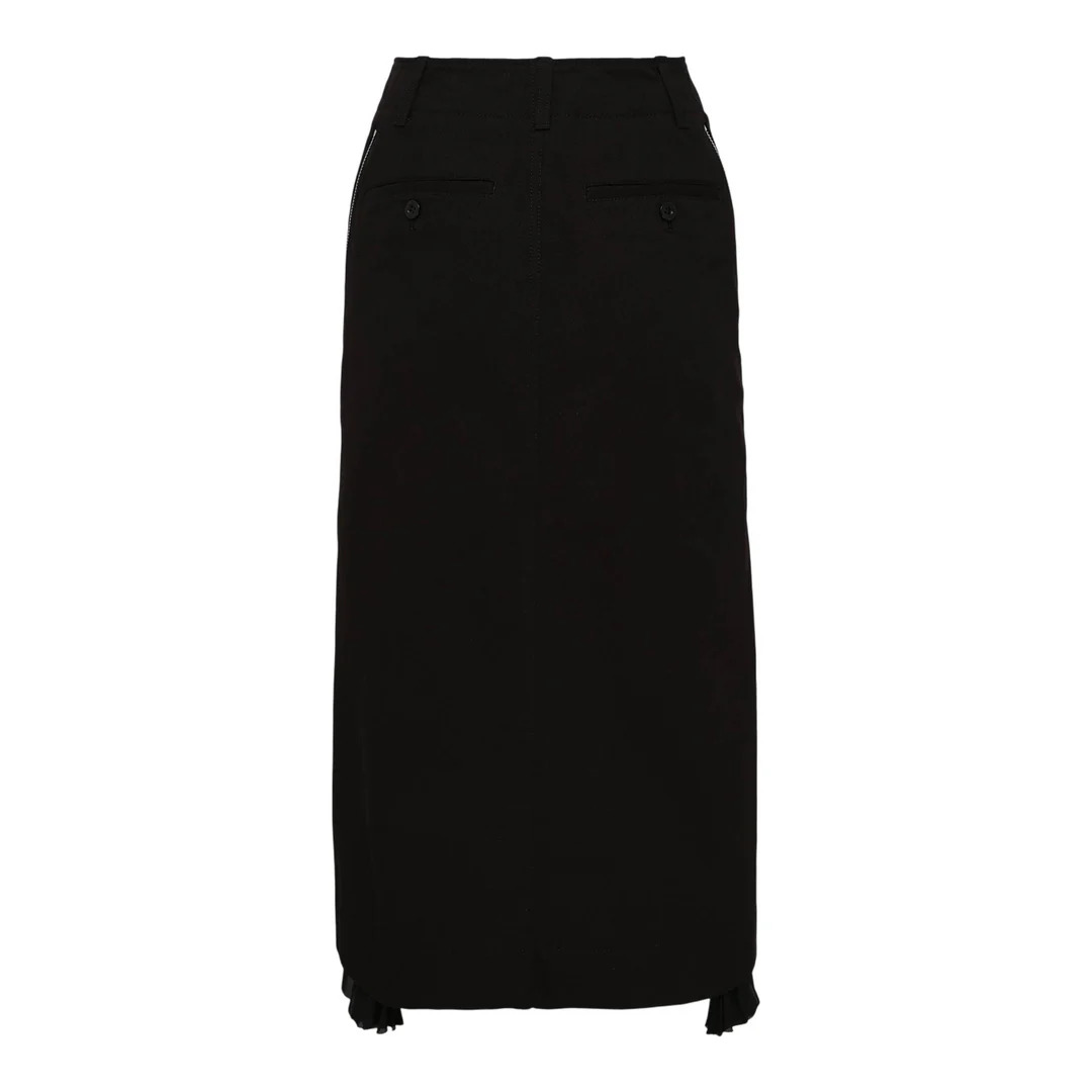 Kichu Cotton Chino Skirt - 2