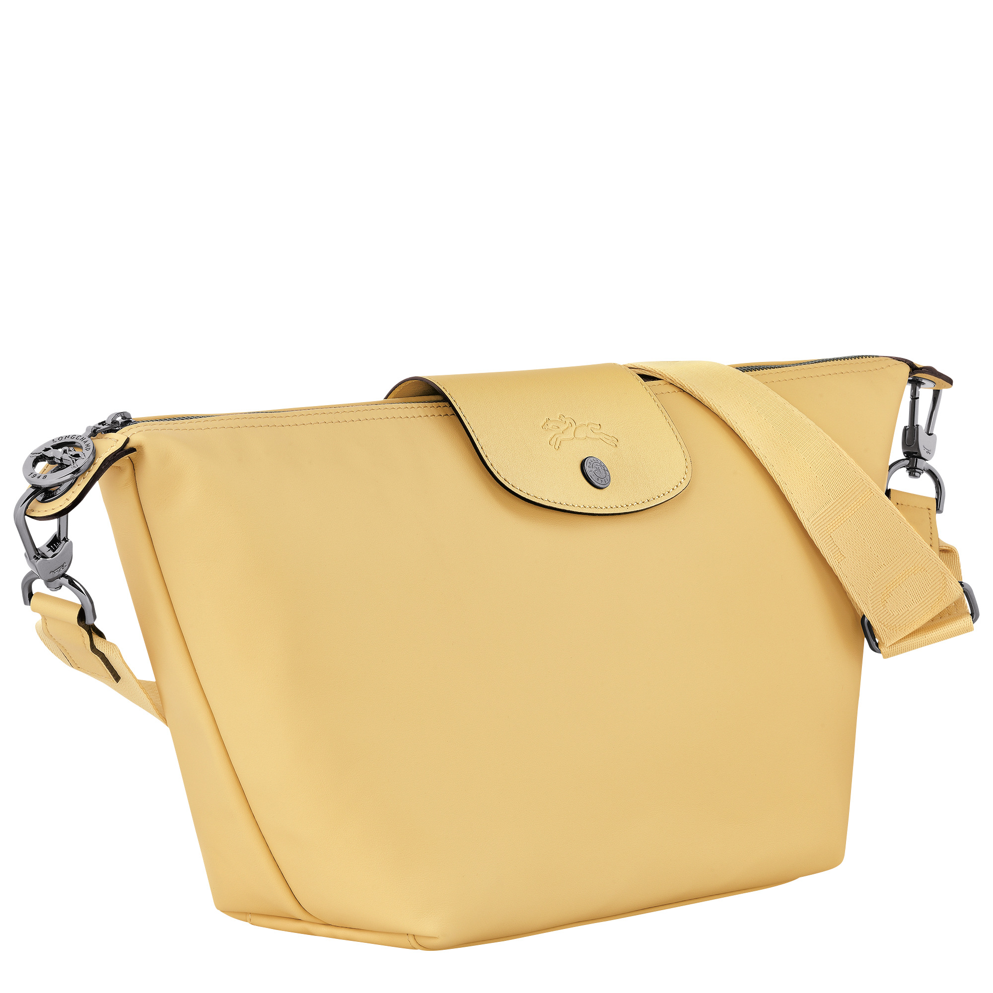 Le Pliage Xtra S Hobo bag Wheat - Leather - 3