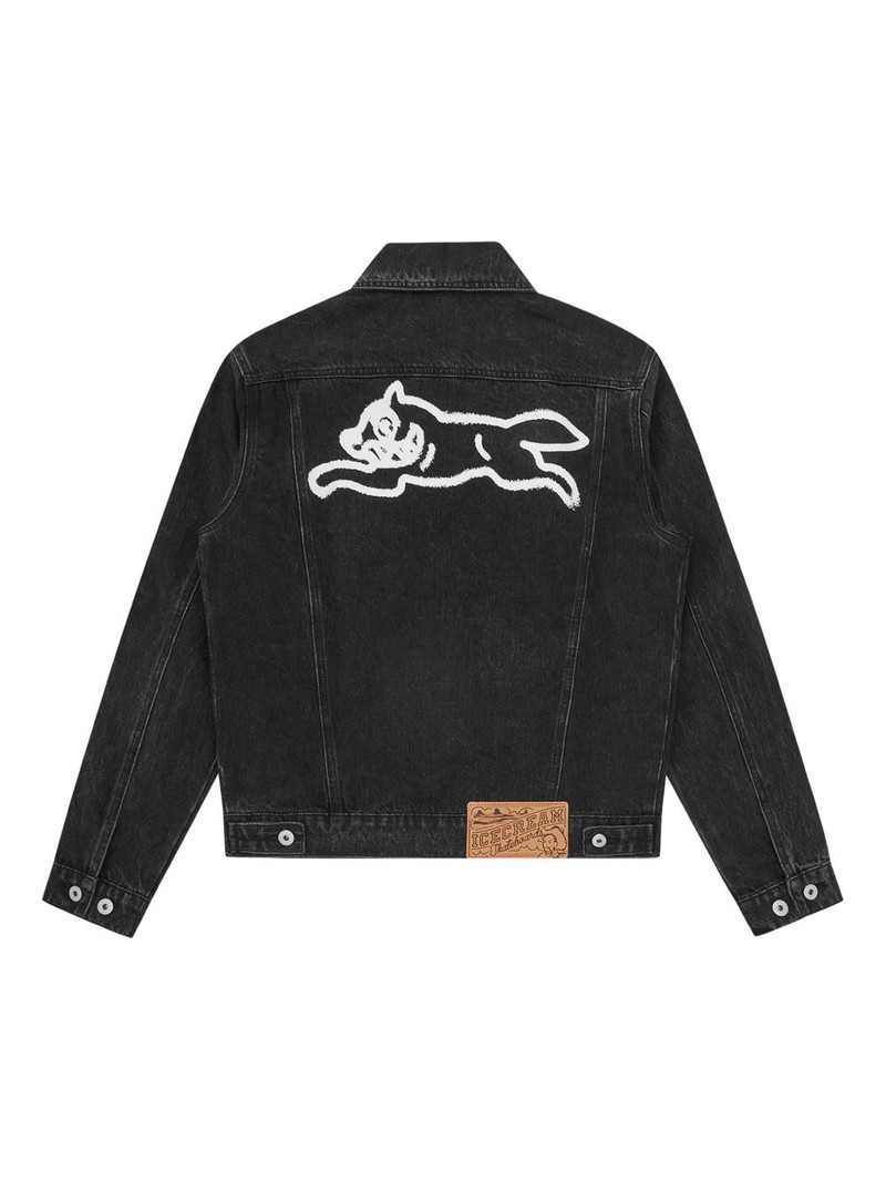 ICECREAM Running Dog chest-pockets jacket outlook