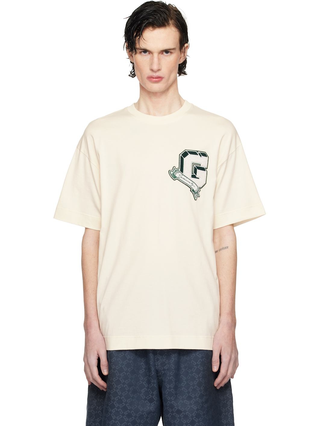 Off-White 'GIVENCHY' College T-shirt - 1