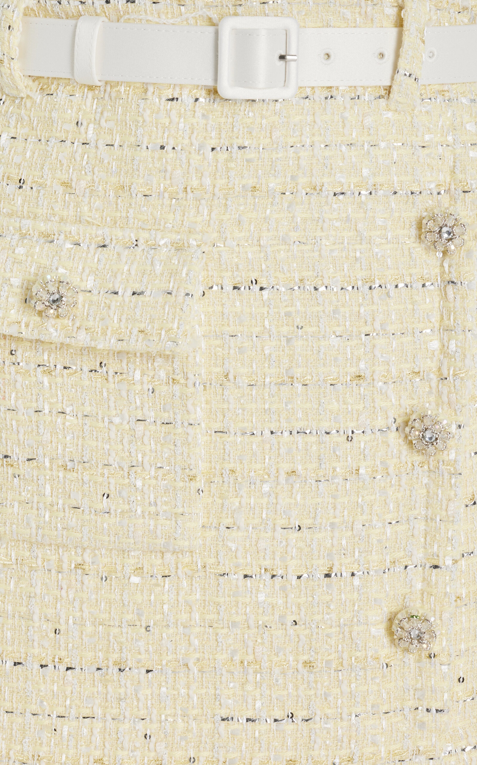 Boucle Midi Skirt yellow - 5