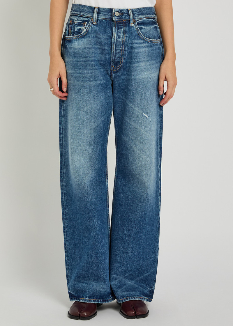 Acne Studios Acne Studios 202F Washed Straight-leg Jeans outlook