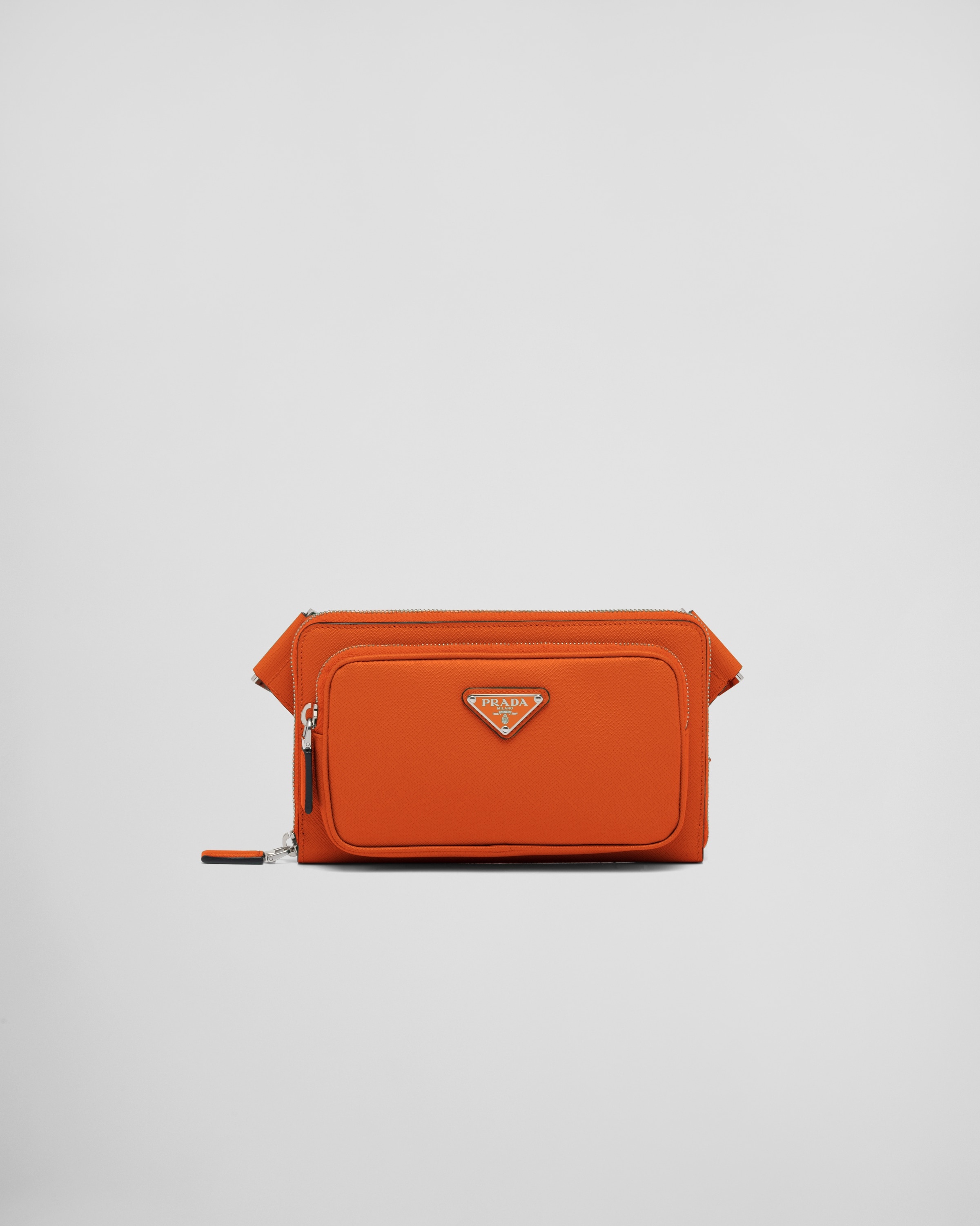 Saffiano leather belt bag - 1