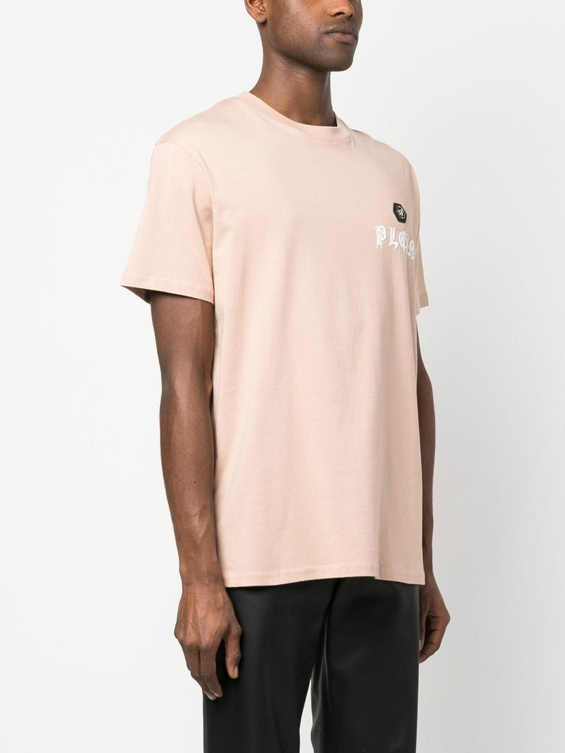 chest logo-print detail T-shirt 3