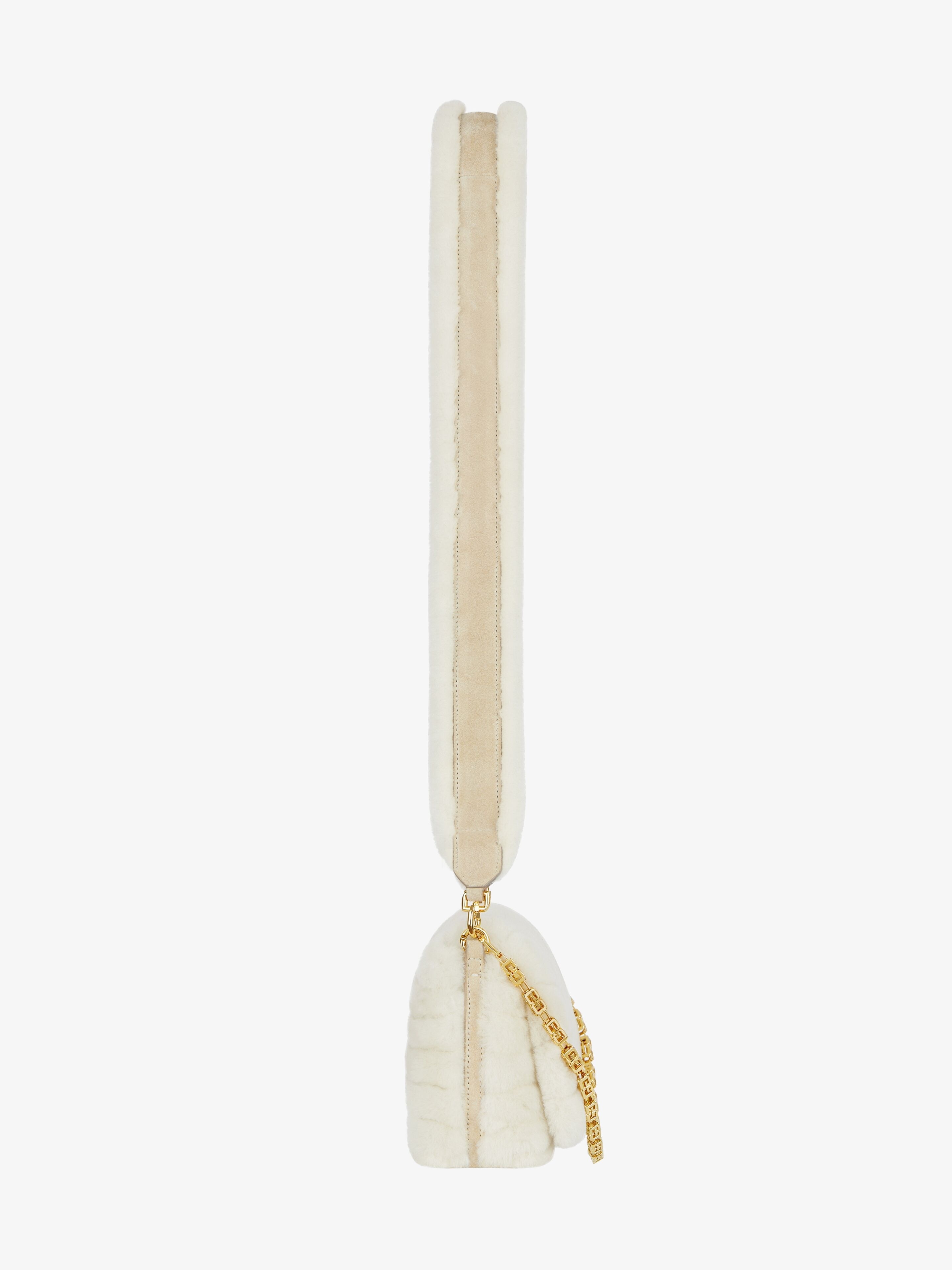 SMALL 4G SOFT BAG IN SHEARLING - 4